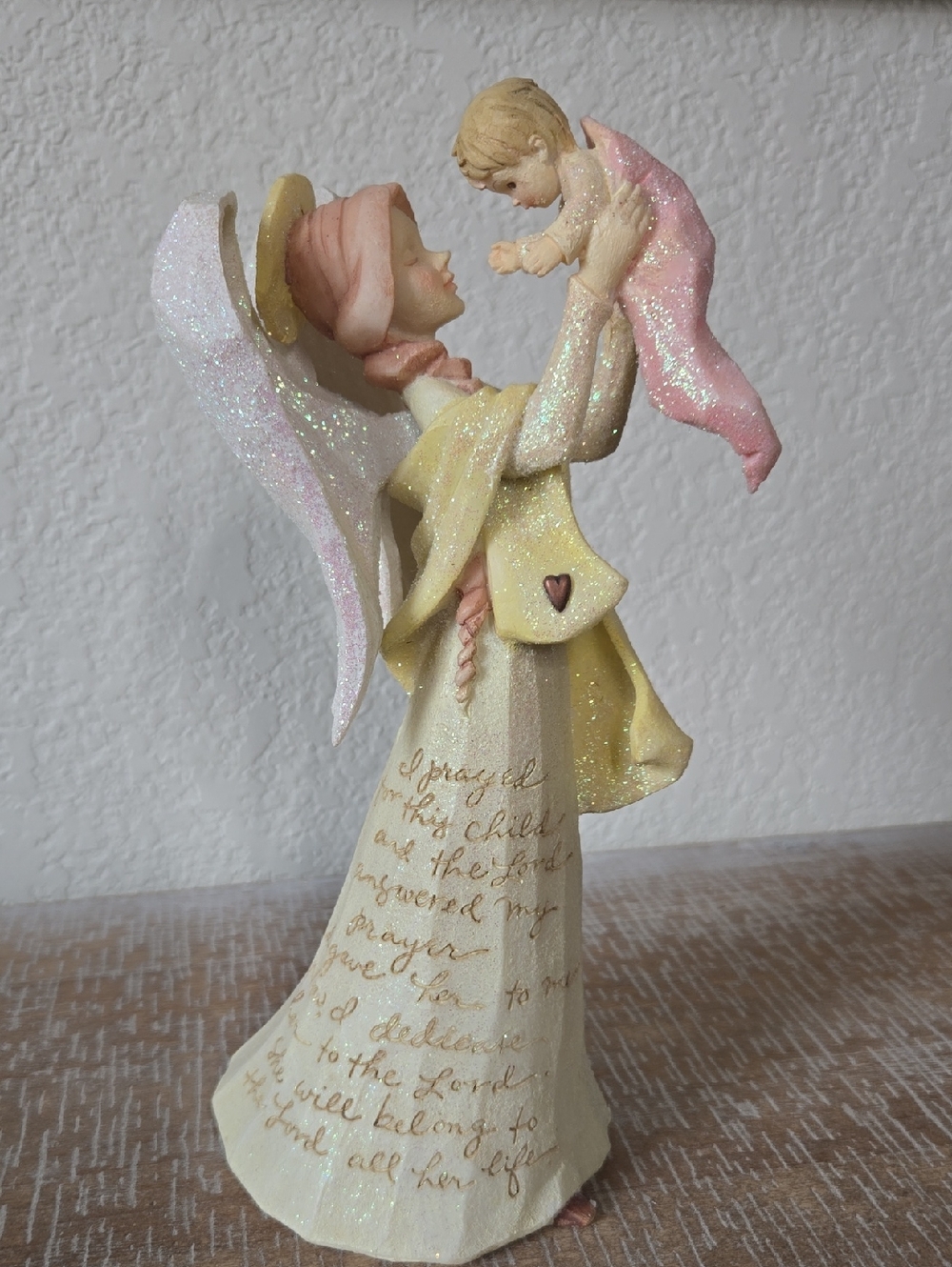 Foundations Angel Holding Baby Girl